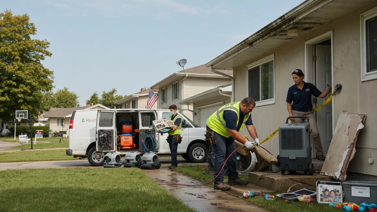 Water Damage Restoration in Bock, MN near me